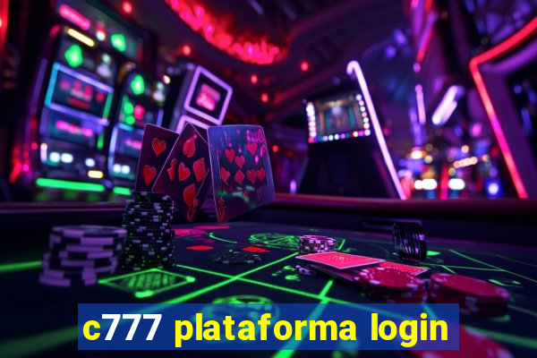 c777 plataforma login